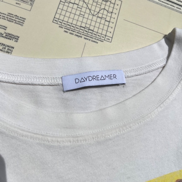 Daydreamer TLC Cropped Graphic Long Sleeve Tee - Picture 4 of 5